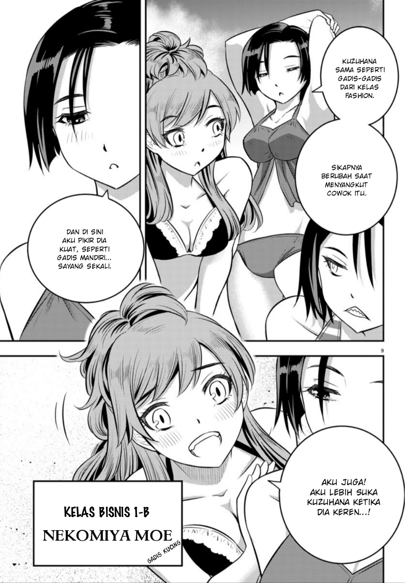 Yankee JK Kuzuhana-chan Chapter 10 Bahasa Indonesia